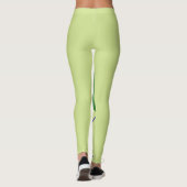 abstracte vormen kunst leggings (Achterkant)