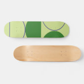 abstracte vormen kunst persoonlijk skateboard (Horizontaal)