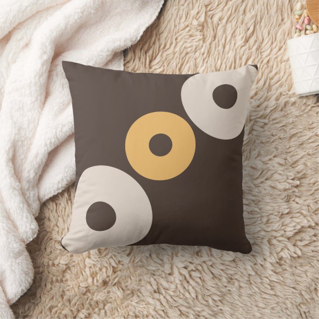 Abstracte vormen kussen (Deken)