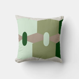 Abstracte vormen kussen