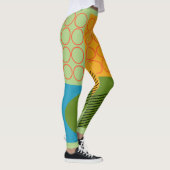 Abstracte vormen leggings (Rechts)
