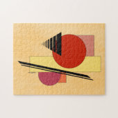 Abstracte vormen legpuzzel (Horizontaal)