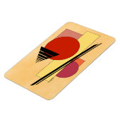 Abstracte vormen magneet (Linkerzijde)