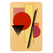 Abstracte vormen magneet (Verticaal)