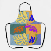 Abstracte vormen, Matisse stijl, voeg tekst, Schor Schort (Voorkant)