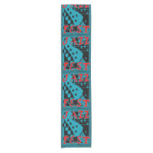 Abstracte vormen, Matisse stijl, voeg tekst toe, K Korte Tafelloper (Voorkant)