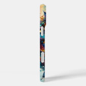 Abstracte vormen met levendige verlopen Case-Mate iPhone case (Achterkant / Rechts)