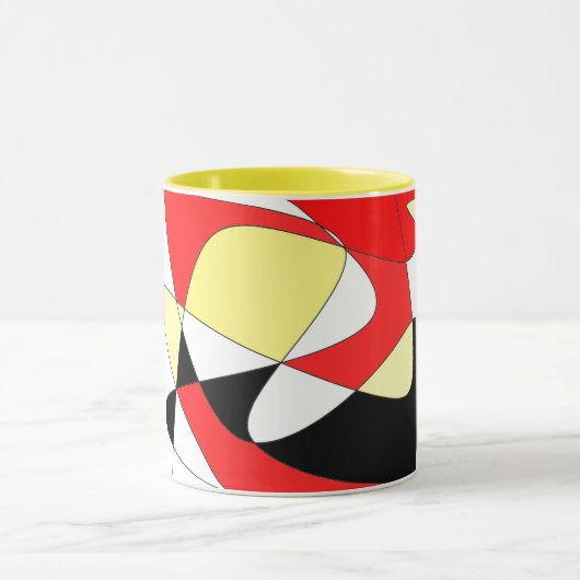 abstracte vormen mok (Midden)