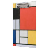 Abstracte vormen Mondrian Klembord (Links)