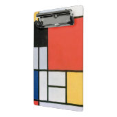 Abstracte vormen Mondrian Mini Klembord (Angled2)
