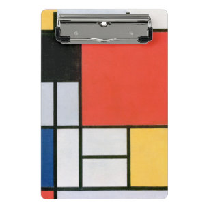 Abstracte vormen Mondrian Mini Klembord