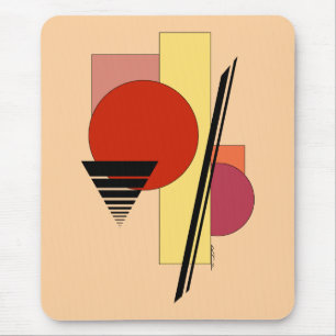 Abstracte vormen muismat