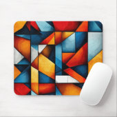 Abstracte vormen muismat (Met muis)