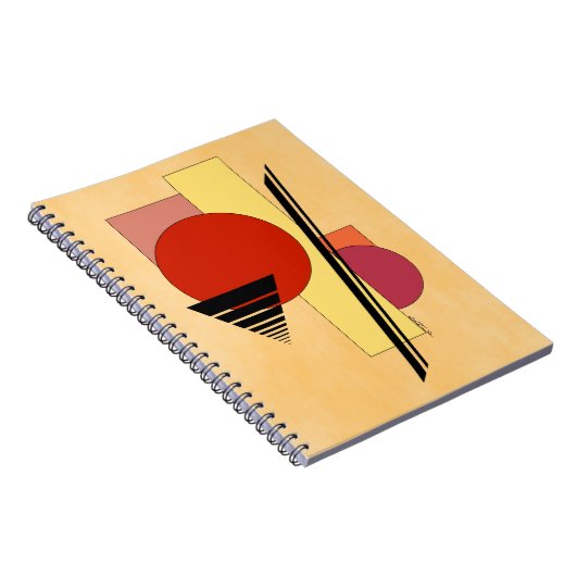 Abstracte vormen notitieboek (Rechterzijde)