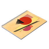 Abstracte vormen notitieboek (Linkerzijde)