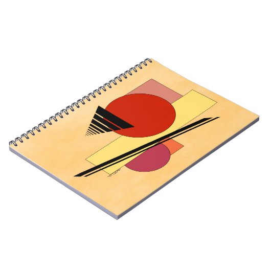 Abstracte vormen notitieboek (Linkerzijde)