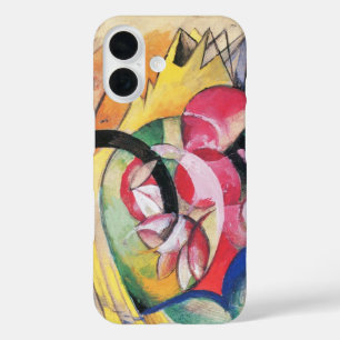 Abstracte vormen (ook bekend als Colored Flowers)  iPhone 16 Hoesje