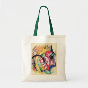 Abstracte vormen (ook bekend als Colored Flowers) Tote Bag