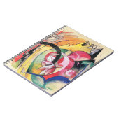 Abstracte Vormen (ook gekend als Gekleurde Bloemen Notitieboek (Linkerzijde)