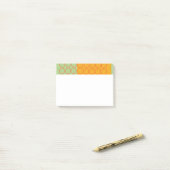 Abstracte vormen post-it® notes (Op bureau)
