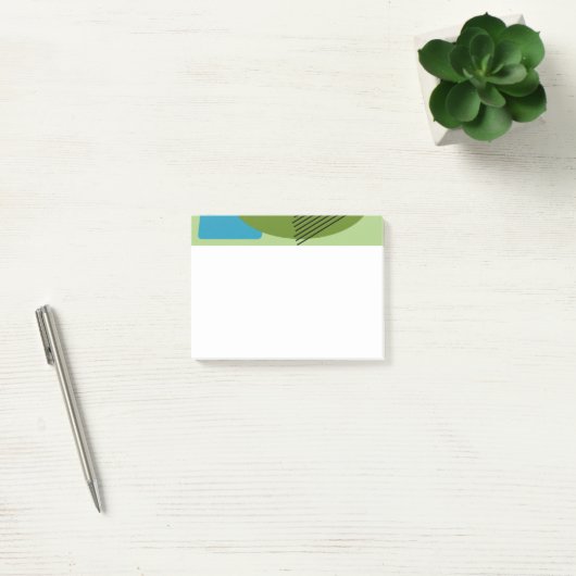 Abstracte vormen post-it® notes (Kantoor)