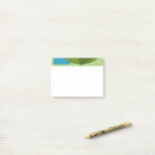 Abstracte vormen post-it® notes (Op bureau)