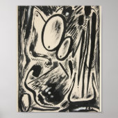 Abstracte vormen | Rudolf Bauer Poster (Voorkant)
