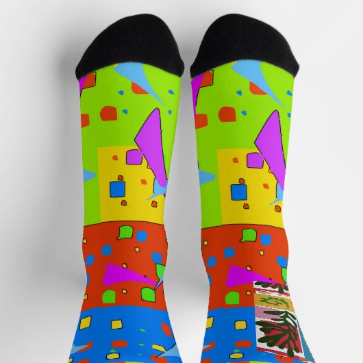 Abstracte vormen Sokken (Top)