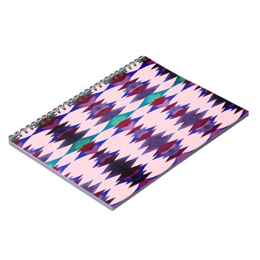 Abstracte vormen Spiraal Notebook Notitieboek (Linkerzijde)