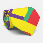 Abstracte vormen stropdas (Opgerold)