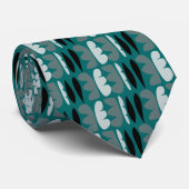 Abstracte vormen stropdas (Opgerold)