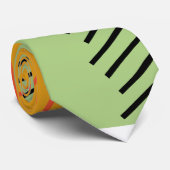 Abstracte vormen stropdas (Opgerold)