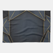 Abstracte vormen theedoek (Horizontaal)