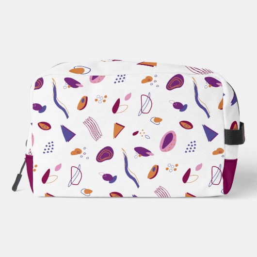 Abstracte vormen. toilettasje (Achterkant)