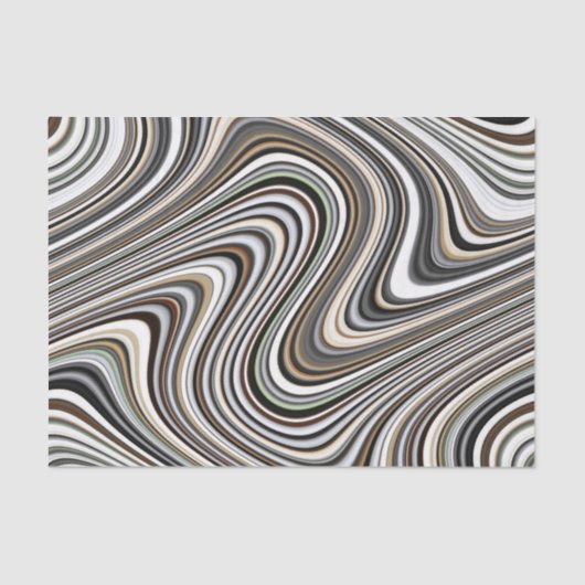 Abstracte vormen voor de bocht tissuepapier (Voorkant)