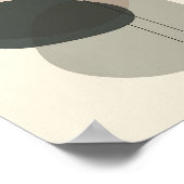 Abstracte Vormen Wandkunst Poster (Hoek)