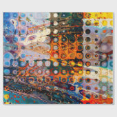 abstracte vormgeving van de kunstvorm, achtergrond cadeaupapier (Vlak)