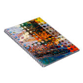 abstracte vormgeving van de kunstvorm, achtergrond notitieboek (Rechterzijde)
