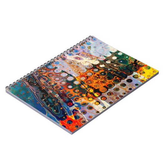 abstracte vormgeving van de kunstvorm, achtergrond notitieboek (Linkerzijde)