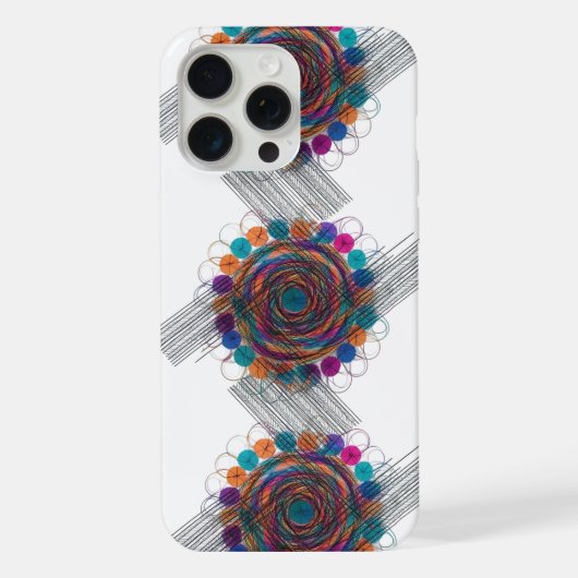 Abstracte Vortex-energie – Apple iPhone Hoesje (Achterkant)