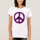 Abstracte vrede t-shirt (Voorkant)