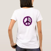 Abstracte vrede t-shirt (Achterkant)