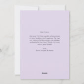 Abstracte vredes- en liefdesfotokaart voor aangepa feestdagenkaart (Achterkant)