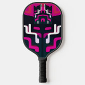 Abstracte vriend - Ken Gage Art Pickleball Paddle (Voorkant)