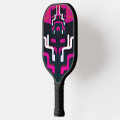 Abstracte vriend - Ken Gage Art Pickleball Paddle (Links)