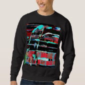 Abstracte Vrijheid – Heren Basic Sweatshirt (Voorkant)
