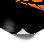 Abstracte Vrouw Expressief Modern Silhouet Perfect Poster (Hoek)