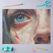 Abstracte vrouw III tissuepapier (Craft)