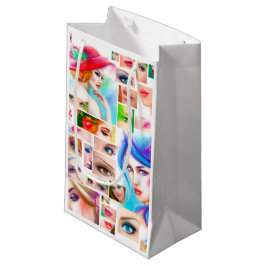 Abstracte vrouw klein cadeauzakje