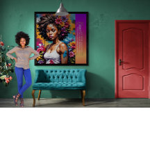 Abstracte vrouw van het geloof Spreuken 31 30